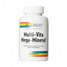 Mega Multi Mineral 120 Cápsulas Solaray