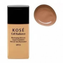 Kose Cell Radiance Base Líquida Iluminadora 204 Tono Light Tan 30 ml