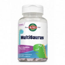 Multisaurus Vitaminas y Minerales Niños 60 Compr. Masticables Kal