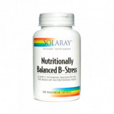 Nutritionally Balanced B-Stress 100 Cápsulas Solaray