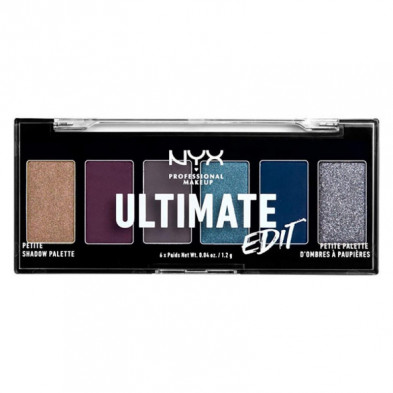 Ultimate Edit Petite Paleta De Sombras De Ojos Tonos Ash 6 x 1,2 gr Nyx