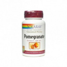 Granada (Pomegranate) 200 mg 60 Cápsulas Solaray