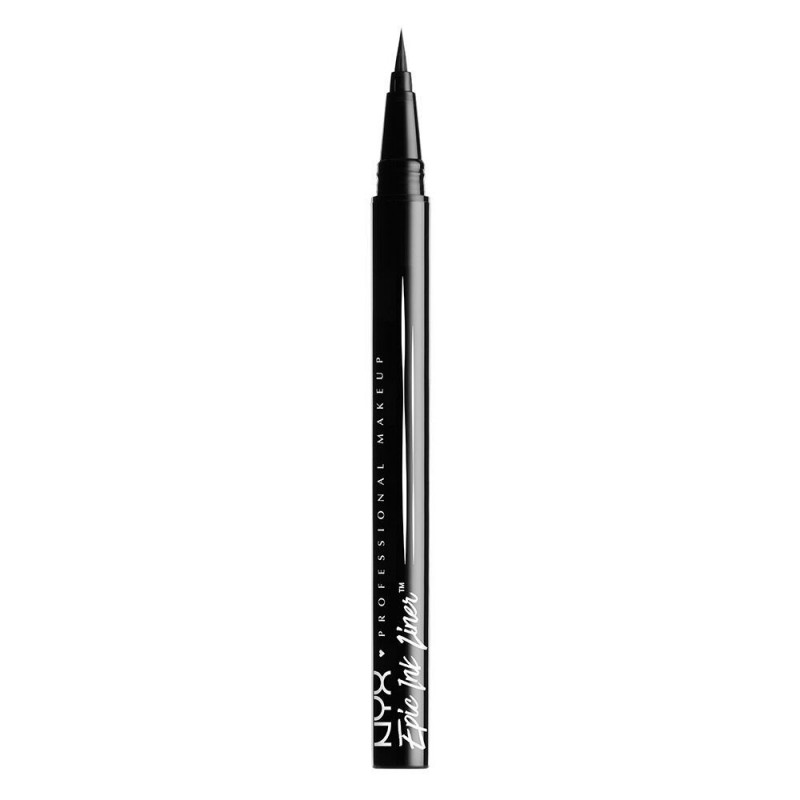 Epic Ink Liner Delineador De Ojos A Prueba De Agua Color Black 1 ml Nyx