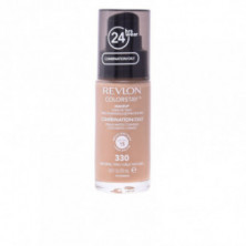 Revlon Colorstay Base De Maquillaje Para Rostro Cutis Mixto o Graso N.330 Natural Tan 30 ml