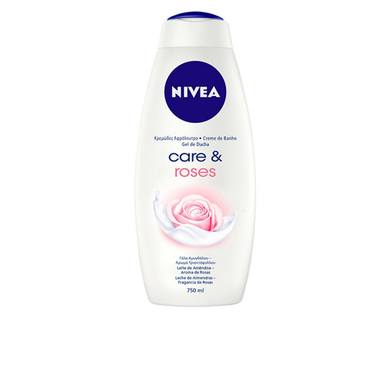 Nivea Care & Roses Gel de Ducha 750 ml