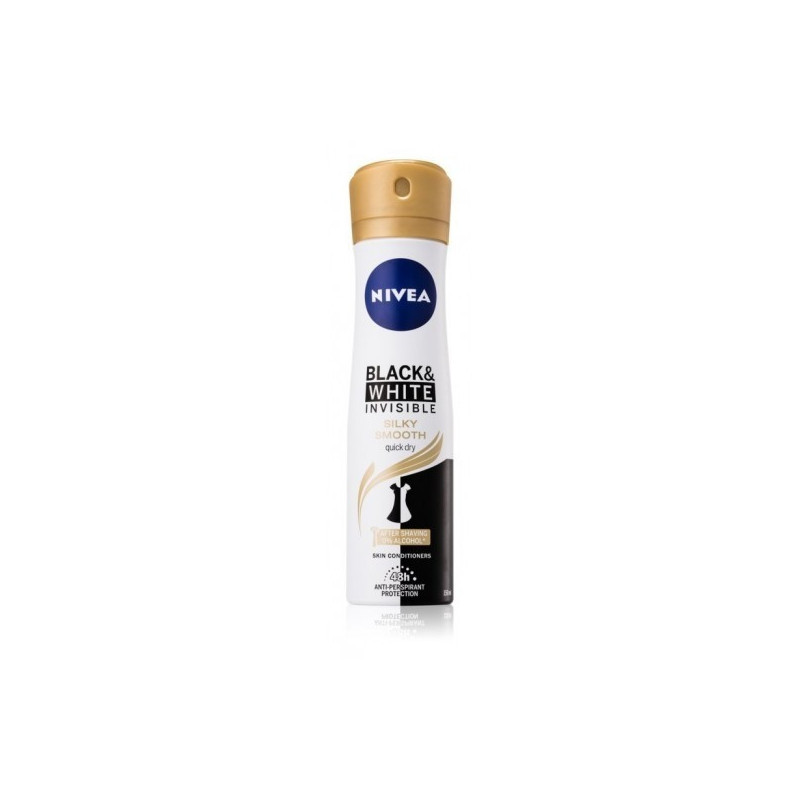 Nivea Desodorante Spray Black & White Invisible Silky Smooth 200 ml