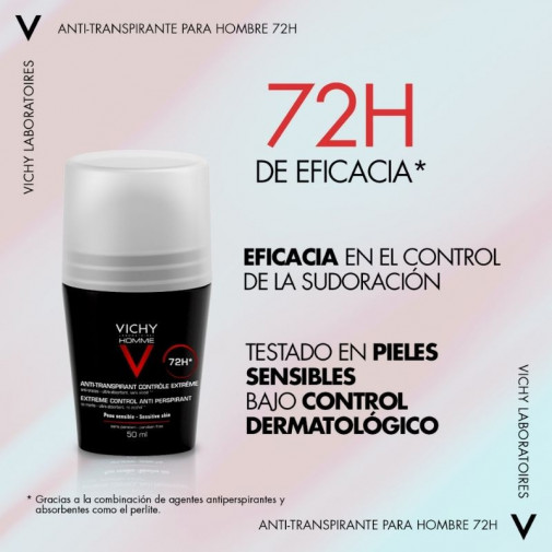 Vichy Homme Desodorante Antitransp.