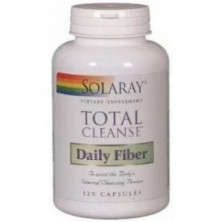 Total Cleanse Daily Fiber 120 Cápsulas Solaray