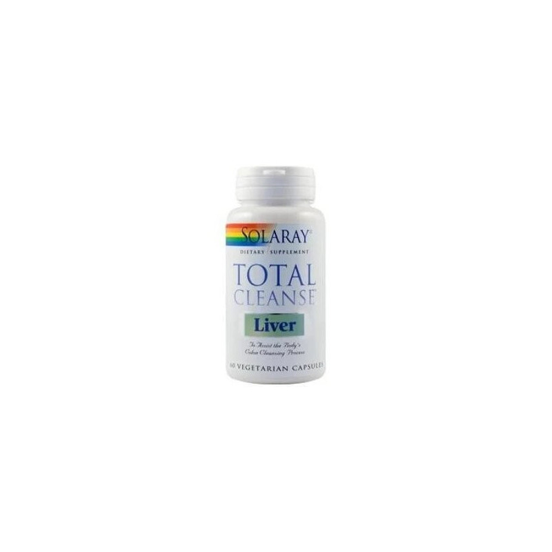 Total Cleanse Liver 60 Cápsulas Solaray