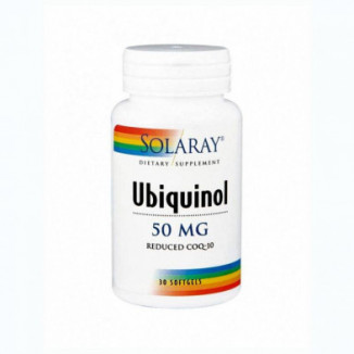 CoQ-10 Ubiquinol 50 mg 30 Perlas Solaray