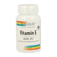 Vitamina E 400 IU 50 Perlas Solaray