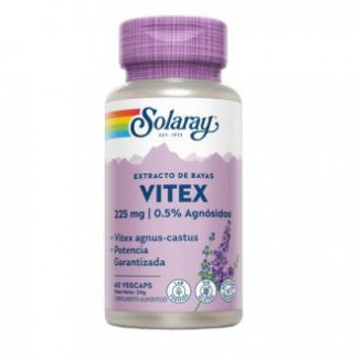 Vitex (sauzgatillo) 60 Cápsulas Solaray