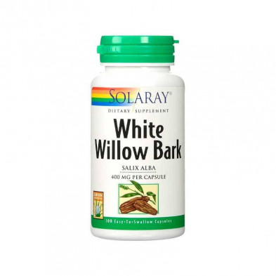 White Willow Bark (Sauce) 100 Cápsulas Solaray