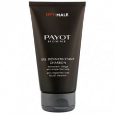 Payot Homme Optimale Gel Désincrustant Charbon Gel Facial Limpiador 150 ml