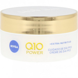 Nivea Q10+ Power Crema Facial Antiarrugas + Extra Nutritivo SPF15 50 ml