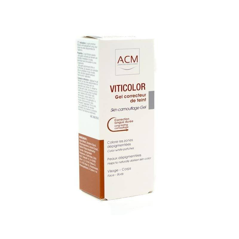 Viticolor Gel Corrector Piel con Vitiligo 50 ml