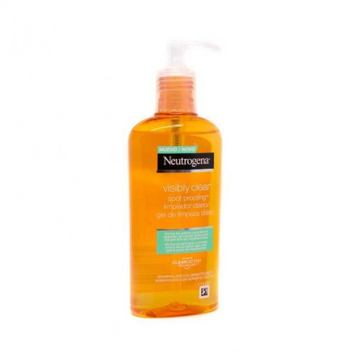 Neutrogena Visibly Clear Gel Limpiador Oil Free Con Ácido Salicílico 200 Ml