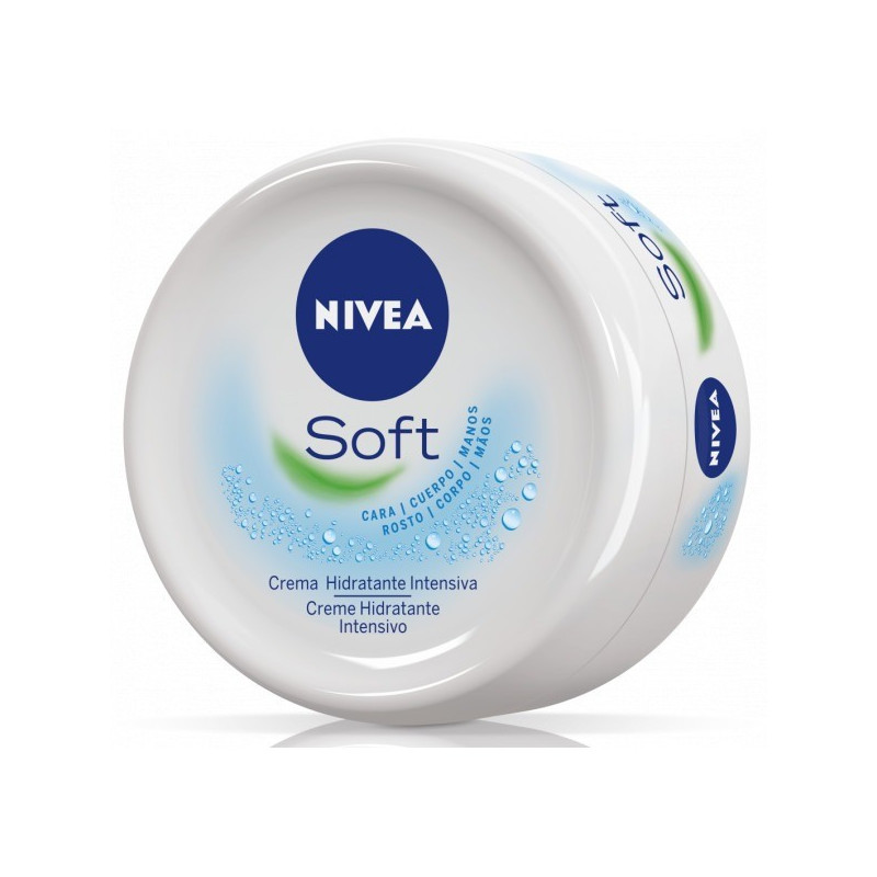 Nivea Soft Crema Hidratante Intensiva para Cuerpo y Cara Body 300 ml