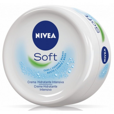 Nivea Soft Crema Hidratante Intensiva para Cuerpo y Cara Body 300 ml