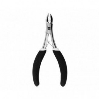 Toenail Nippers Alicate Pedicura de Acero Inoxidable y Mango de Goma Qvs