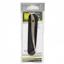 Pack Slant Tip Tweezers Pinza Punta Clásica + Funda Protectora Qvs