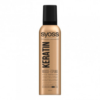 Keratin Espuma Fijadora en Spray 250 ml Syoss