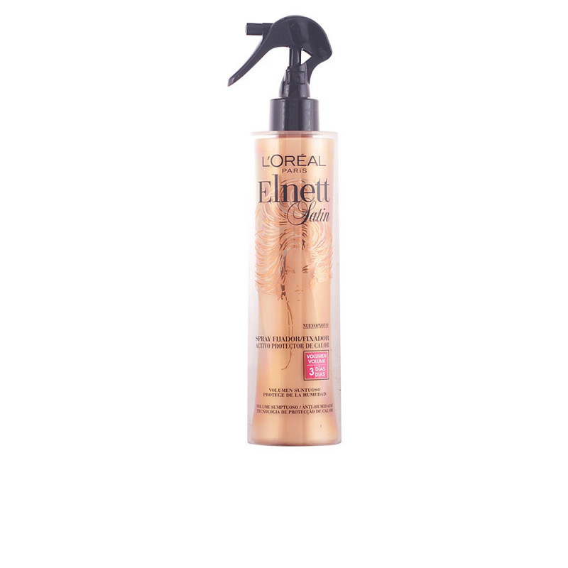 Elnett Satin Spray Fijador Volumen Protector de Calor 170 ml L'oreal