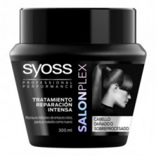 Salonplex Mascarilla Reparadora Intensa para Cabello Dañado 300 ml Syoss