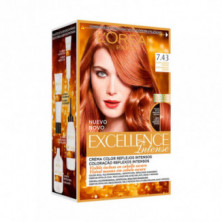 Tinte L'oreal Excellence Intense -7.43 Rubio Cobrizo Dorado