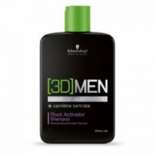 3D Men Champú Activador de Raíz para Hombre 250 ml Schwarzkopf