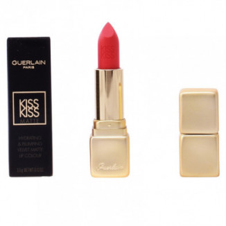 Kiss Kiss Matte N° 348 Hot Coral Barra De Labios 3,5 gr Guerlain