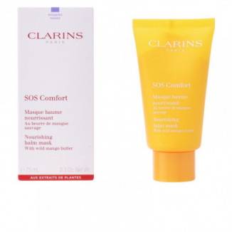 Sos Confort Mascarilla Balsámica Nutritiva Con Mango Silvestre 75 ml Clarins