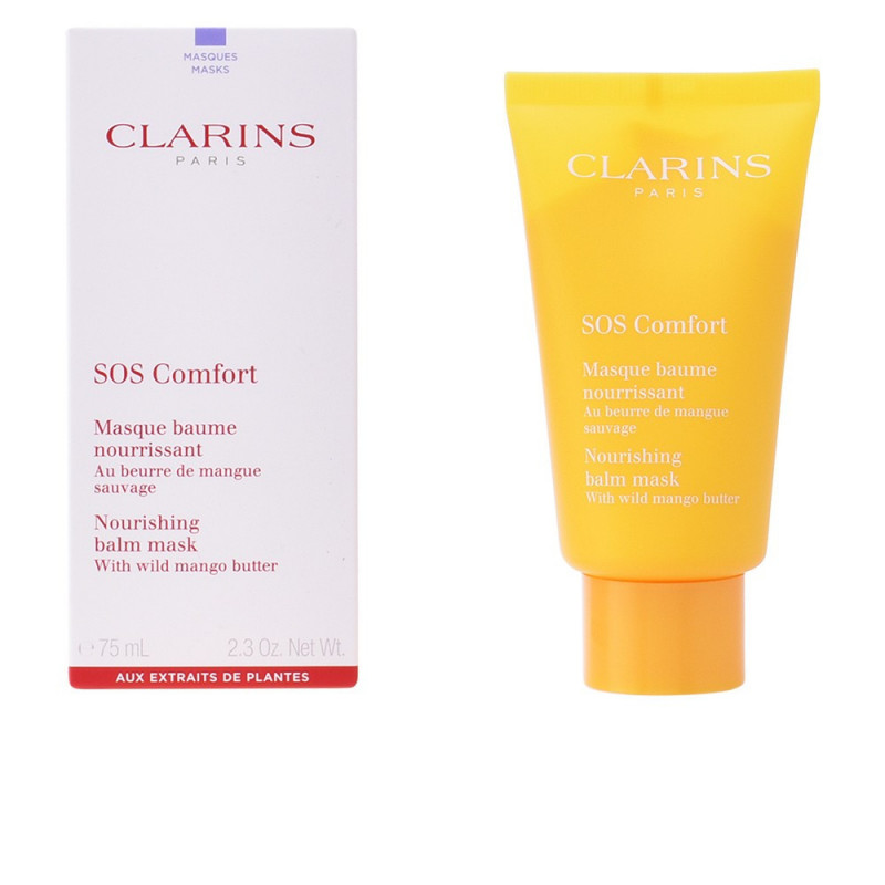 Sos Confort Mascarilla Balsámica Nutritiva Con Mango Silvestre 75 ml Clarins