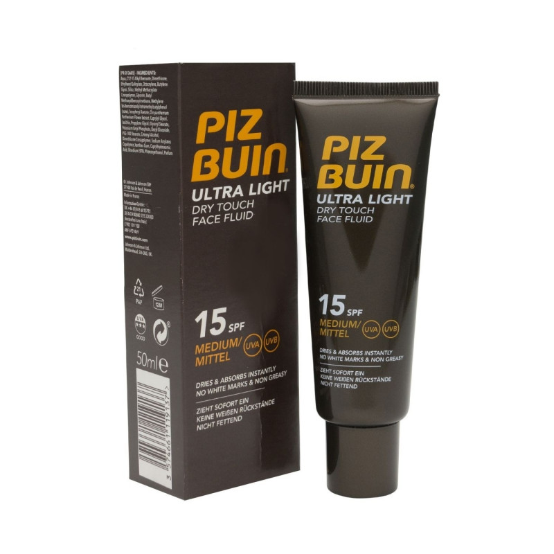 Ultra Light Dry Touch Fluid Protector Solar SPF15 150 ml Piz Buin