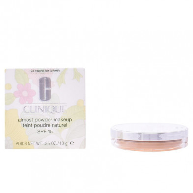 Almost Powder Polvo Spf15 N02 Tono Claro Neutral 10 gr Clinique