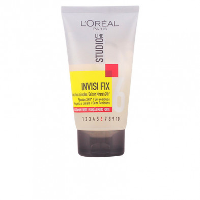 L'oreal Studio Line Invisi Fix Gel Fijador Extrafuerte Nº6 150 ml