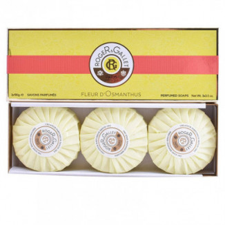 Pack Fleur d'Osmanthus Jabones Perfumados 3 x 100 gr Roger & Gallet