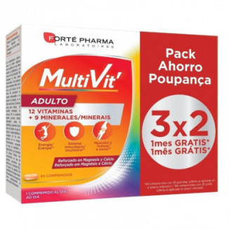 Forte Pharma Multivit Adulto 84 Comprimidos