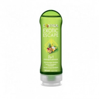 Gel de Masaje Exotic Escape 200 ml Control