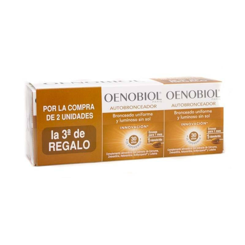 Oenobiol Autobronceador 3x30 Cápsulas