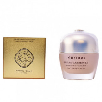 Future Solution Lx Total Radiance Foundation N° 3 Dore Base de Maquillaje Fluida Antiedad 30 ml Shiseido