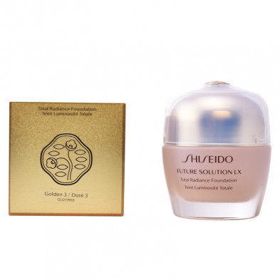 Future Solution Lx Total Radiance Foundation N° 3 Dore Base de Maquillaje Fluida Antiedad 30 ml Shiseido