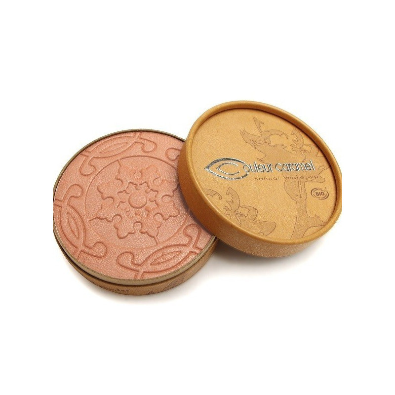 Terre Caramel Nacarado Polvo Compacto Bronceador N.21 Marrón Rosado Nacré 8,5 gr Couleur Caramel