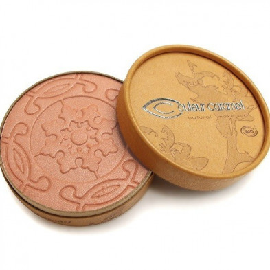 Terre Caramel Nacarado Polvo Compacto Bronceador N.21 Marrón Rosado Nacré 8,5 gr Couleur Caramel