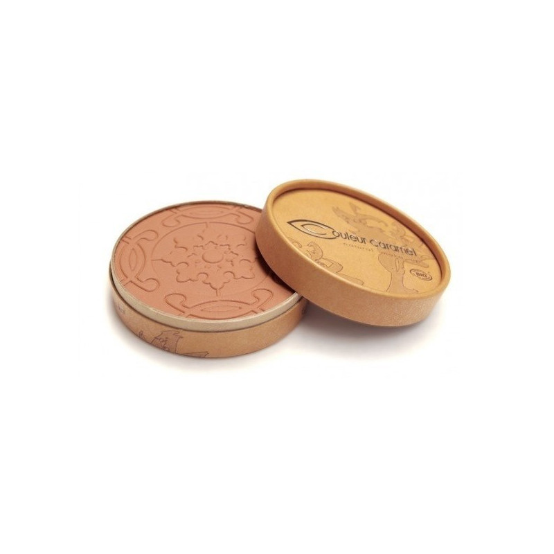 Terre Caramel Mate Polvo Compacto Bronceador N.27 Marrón Anaranjado 8,5 gr Couleur Caramel