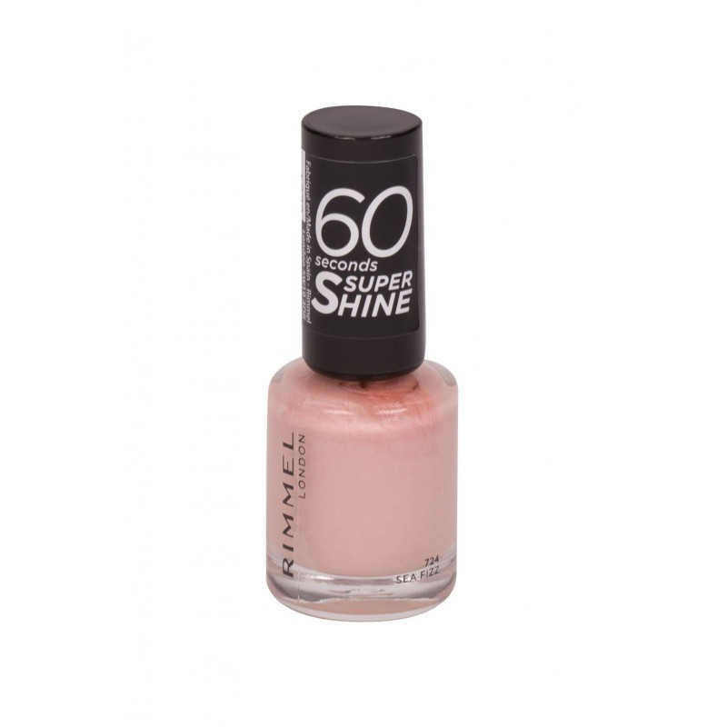 Rimmel London 60 Seconds Super Shine -724-sea Fizz 8 ml