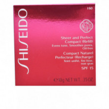 Sheer And Perfect Compact Foundation Refill N° L60 Polvo Compacto 10 gr Shiseido