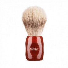 Brocha De Afeitar Con Mango Rojo Pelo Caballo/Cerdo 24 mm 76 gr Eurostil