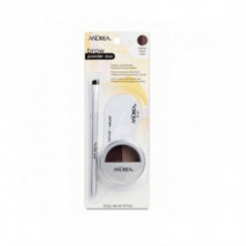 Andrea Crema Para Cejas 3 En 1 Color Marron Fuerte 3.2 gr Eurostil