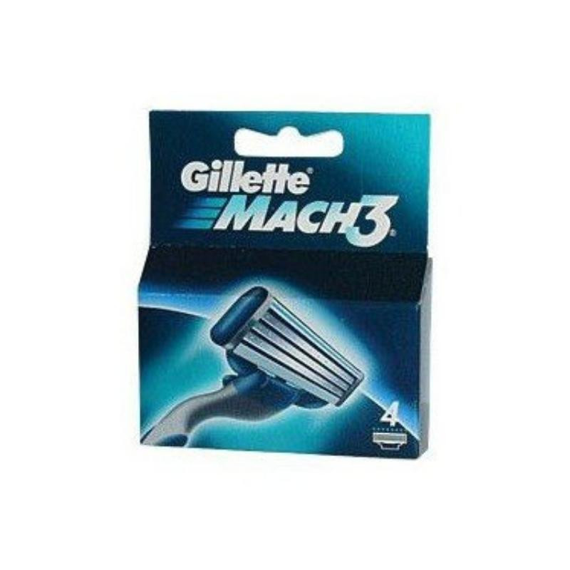 Mach3 Cargador 4 Unidades New Gillette